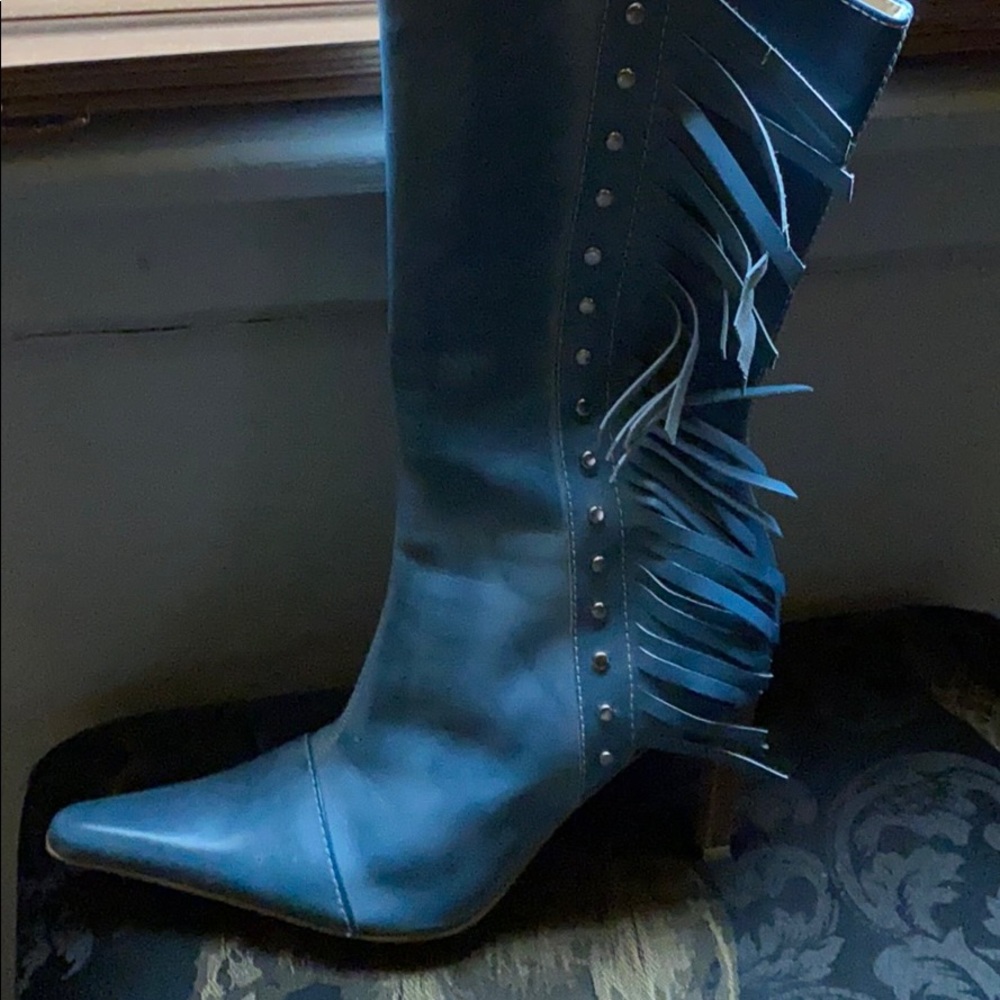 Leather new boots